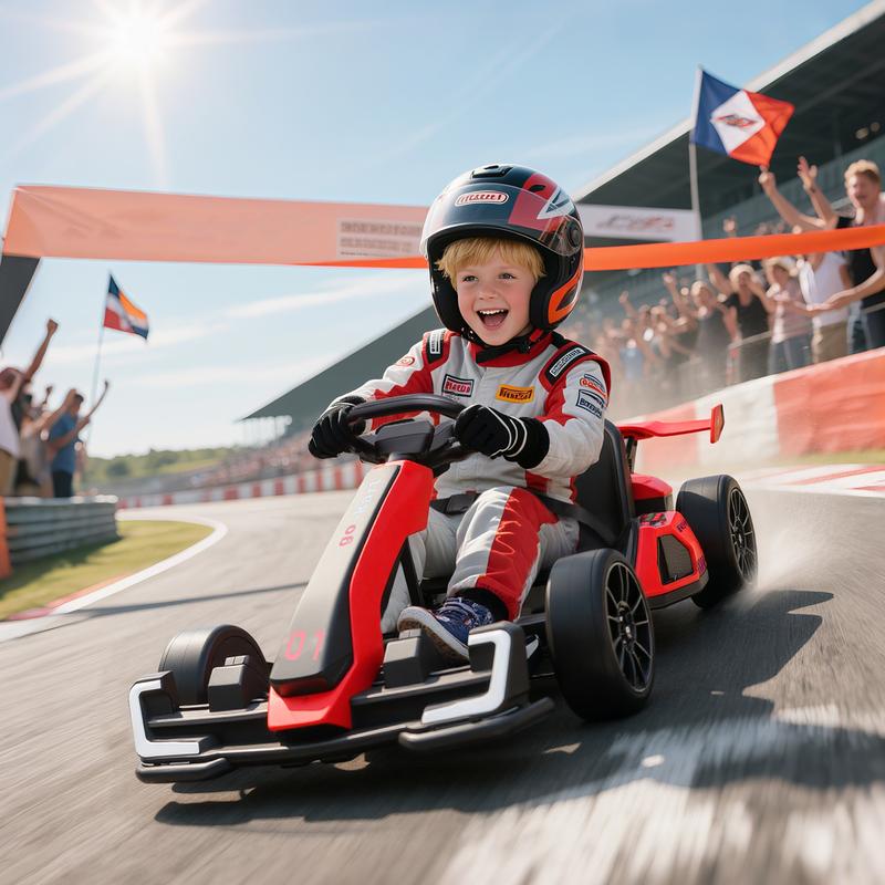 HOCO Kart à pédales pour Enfant Go-Kart véhicule à pédale siège